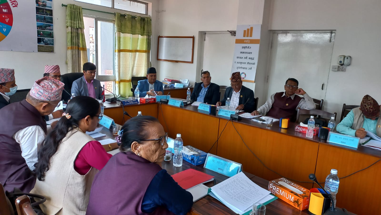 बजेट तान्ने होडबाजीभन्दा सुशासन प्रवर्द्धनमा लागौँ : सभापति पन्थ